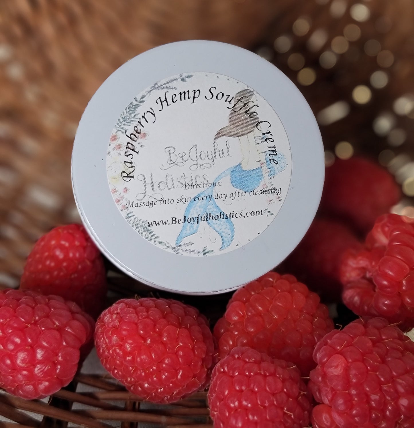 Raspberry Hemp Souffle Creme'