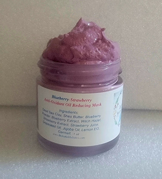 Blueberry-Strawberry Antioxidant Oil Reducing Mask