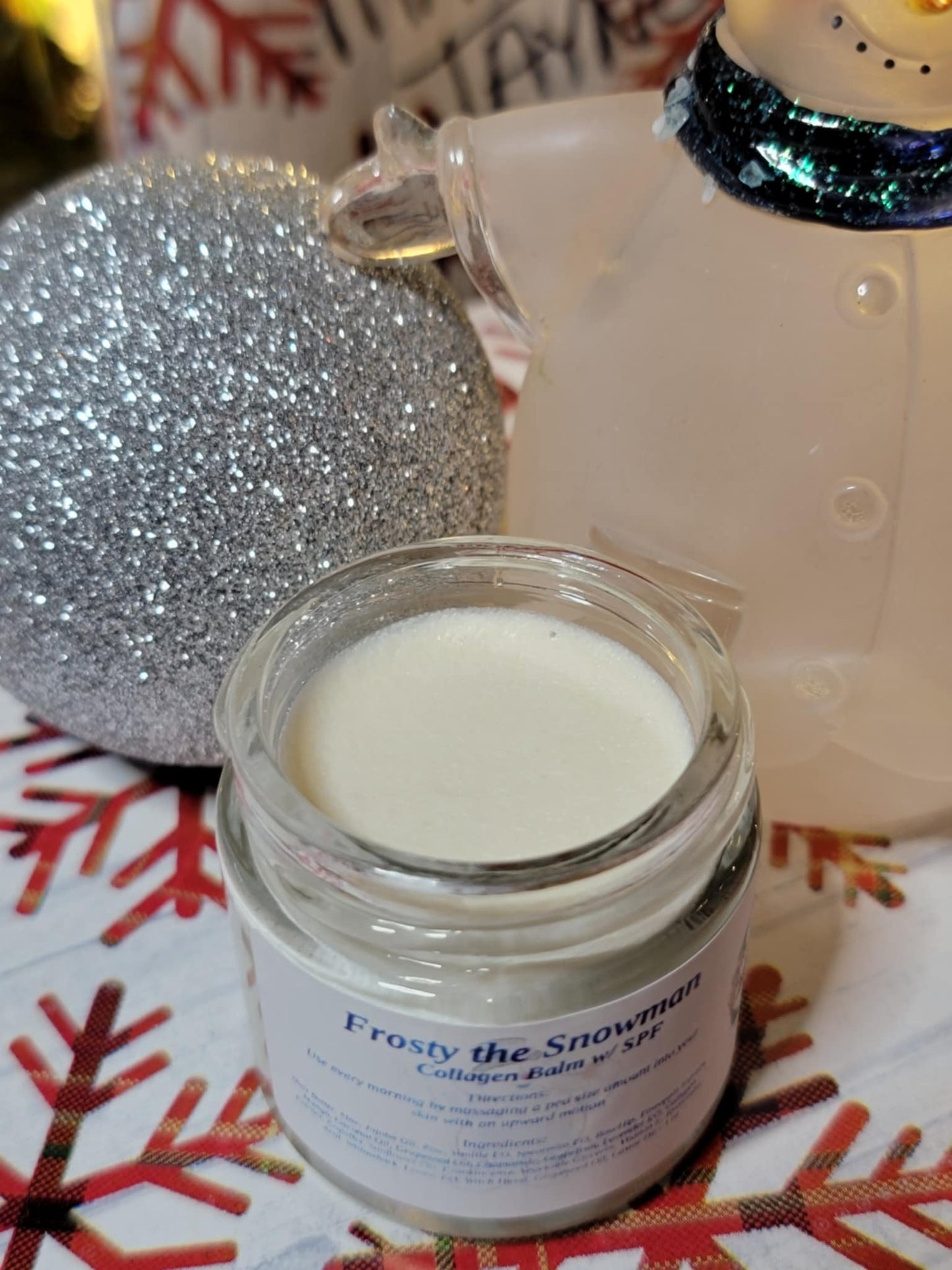 Frosty the Snowman Collagen Balm w/ SPF